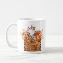 Search for black cat and pumpkin mugs Orange