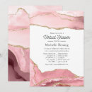 Search for agate baby shower invitations Pink
