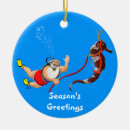 Search for scuba diving christmas tree decorations Santa