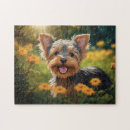 Search for yorkshire terrier puzzles Flowers