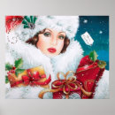 Search for art deco christmas posters Retro
