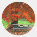 Search for park bench stickers Autumn