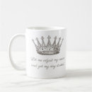 Search for my day starts mugs Queen