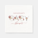 Search for pink floral napkins Simple