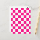 Search for checkered pattern postcards Pink