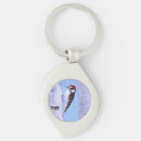 Search for tree painting key rings Bird