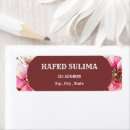 Search for gold rose return address labels Formal