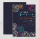 Search for dahlia bridal shower invitations Botanical