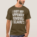 Search for claire tshirts Halloween