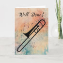 Search for trombone cards Brass