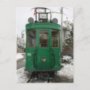 Search for trams postcards Green