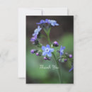 Search for forget me not thank you cards Floral