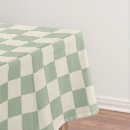 Search for green gingham tablecloths Retro