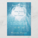 Search for winter wonderland save the dates Blue