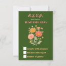 Search for bold wedding rsvp cards fun