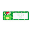 Search for amphibian return address labels Cute