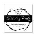 Search for monogram address rubber stamps Bold