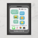 Search for fun emoji postcards Birthday