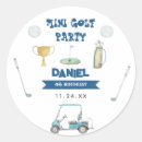 Search for birthday golf stickers Blue