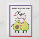 Search for avocado valentines day cards Girlfriend