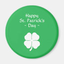 Search for four leaf clover magnets Happy