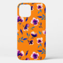 Search for violet flowers iphone cases Watercolor