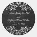 Search for black and white flourish stickers Chalkboard