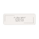 Search for ivory wedding return address labels Script