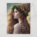 Search for winter goddess postcards Fantasy