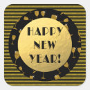 Search for happy new year gold stickers Glitter
