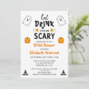 Search for spooky bridal shower invitations October