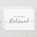 Search for bridal party proposal cards Stylish trendy typography