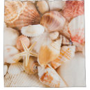 Search for seashell shower curtains Star
