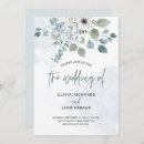 Search for dusty blue eucalyptus wedding invitations Simple