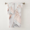 Search for rose gold geometric bath towels Pink