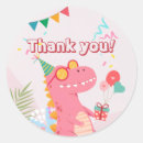 Search for girl dinosaur birthday stickers Pastel