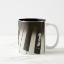 Search for piano key mugs Keyboard