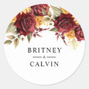 Search for rose floral stickers Classic round