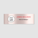 Search for magnetic logo name tags Employee