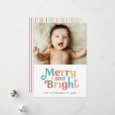 Search for color christmas cards Stripes