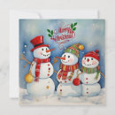 Search for snowmen christmas cards Winter