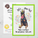 Search for dobermans invitations Pet