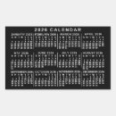 Search for calendars stickers Black and white