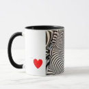 Search for zebra photo mugs Black and white