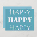 Search for happy postcards White