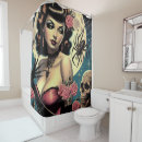 Search for goth shower curtains Halloween