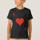 Search for deck of cards tshirts Hearts