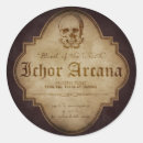 Search for zombie party stickers Skull