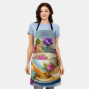 Search for tea rose aprons Teacup