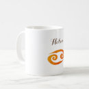 Search for zodiac sign cancer mugs Water